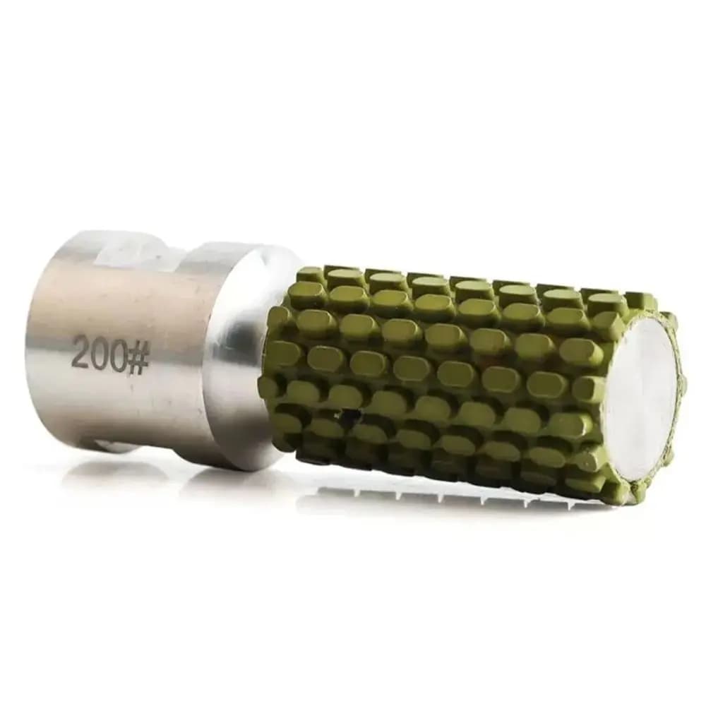 Disco diamantato da 1 pollice (25 mm) per lucidatura a umido con filettatura M14, mola a tamburo per lucidare fori di lavelli, marmo, granito e pietra.