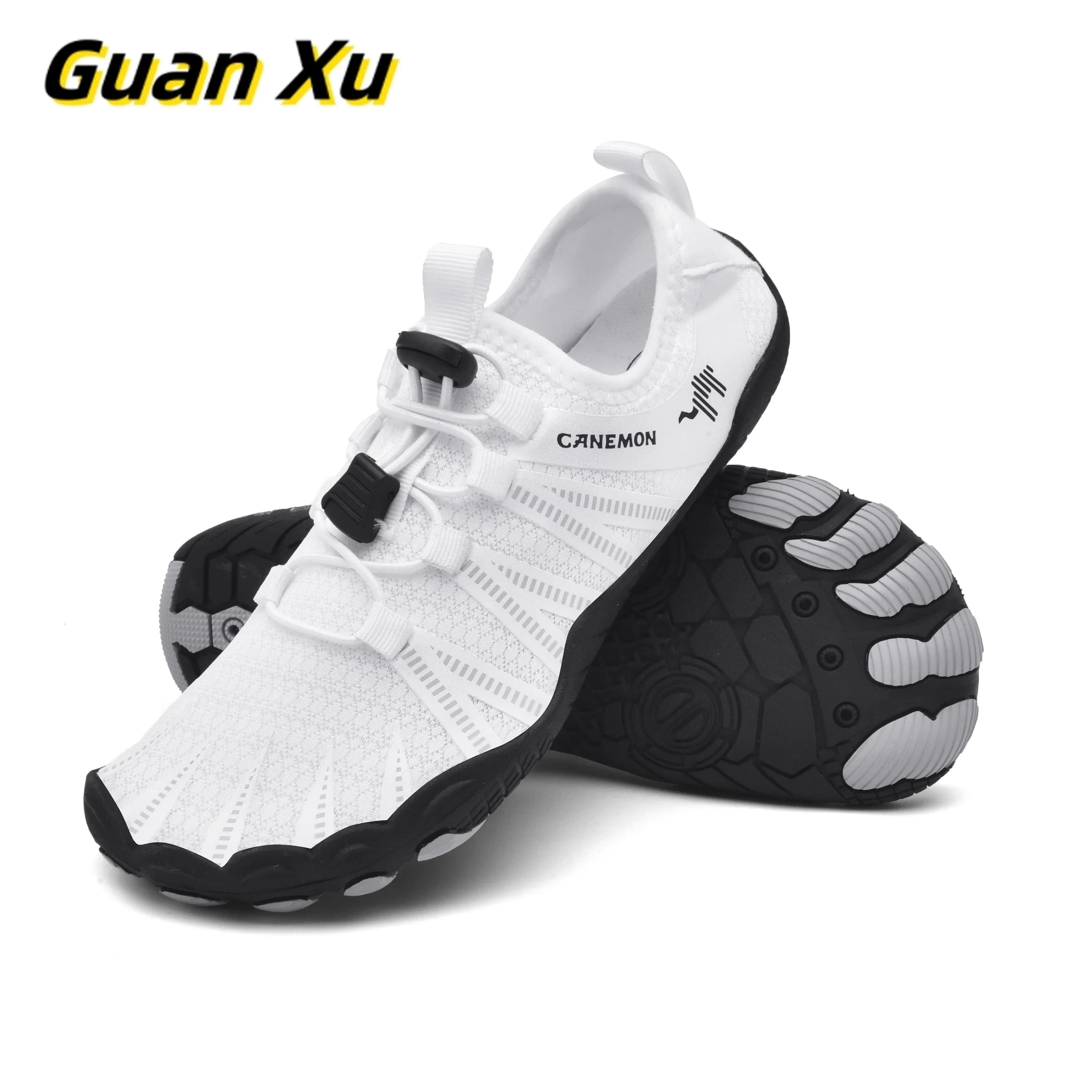 Nuove scarpe da tracciamento sul fiume ad asciugatura rapida a cinque dita per uomo e donna, scarpe da spiaggia, scarpe da nuoto, scarpe da yoga multifunzionali