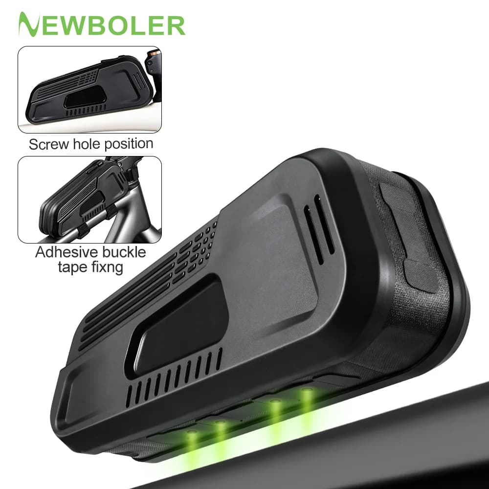NEWBOLER Waterproof gravel bike bag Top tube bag for bikes with screws TPU cycling frame bag for road bike MTB