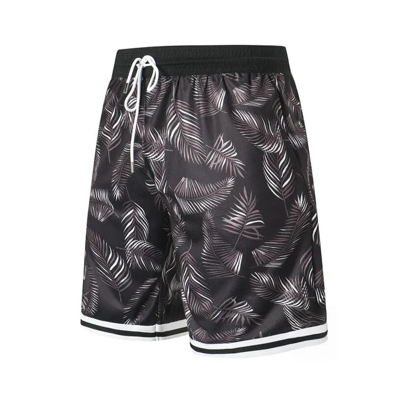Summer basketball shorts for men and women, slim fit for men's race, wide and fast drying workout pants, beach pants