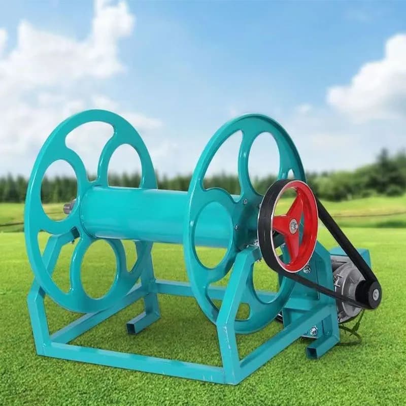 Agricultural Dosing Pipe Electrical Remote Control Pipe Collection Manual Pipe Wrap Cart Winding Wheel Garden Tools
