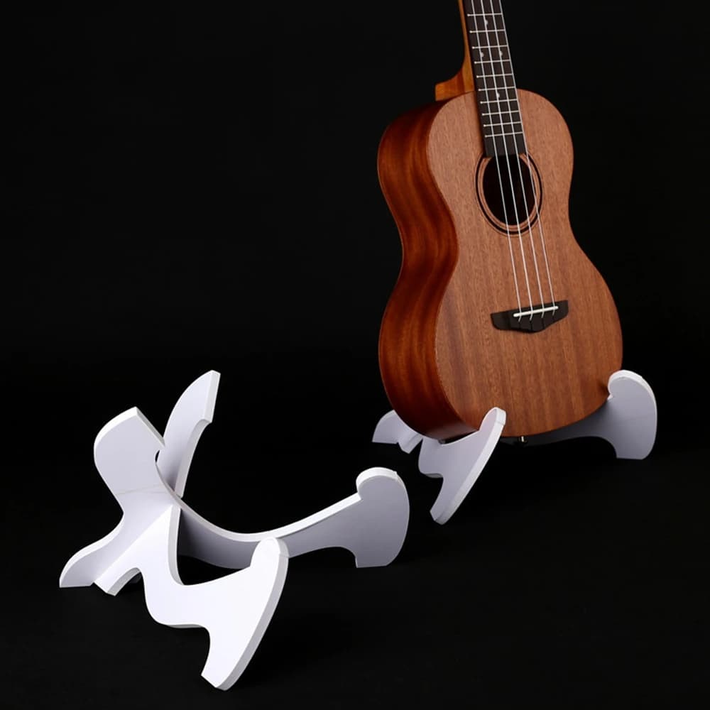 New Portable Instrument Part Accessories Foldable Holder Vertical Ukulele Display Guitar Stand Rack Musical Strings