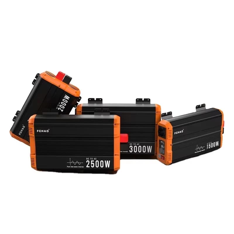 Inverter solare FCHAO da 12V CC a 220V/230V/240V CA, 1500W/2000W/2500W/3000W per sistema di pannelli solari per camper con comunicazione RS485