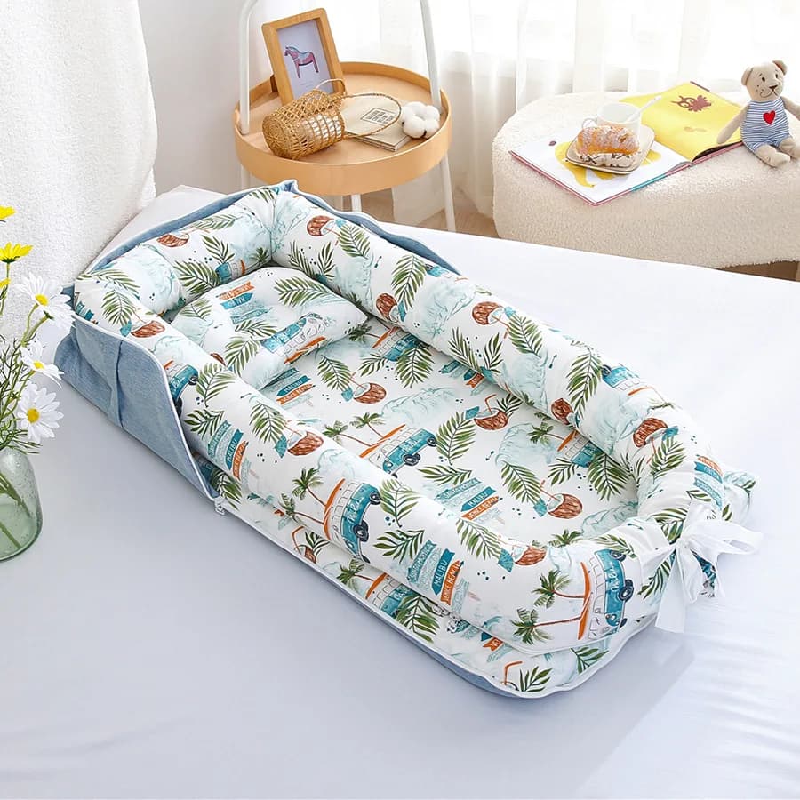 Culla portatile per mamma, marsupio isolato, letto per bagagli a spalla singola, letto centrale, culla da viaggio