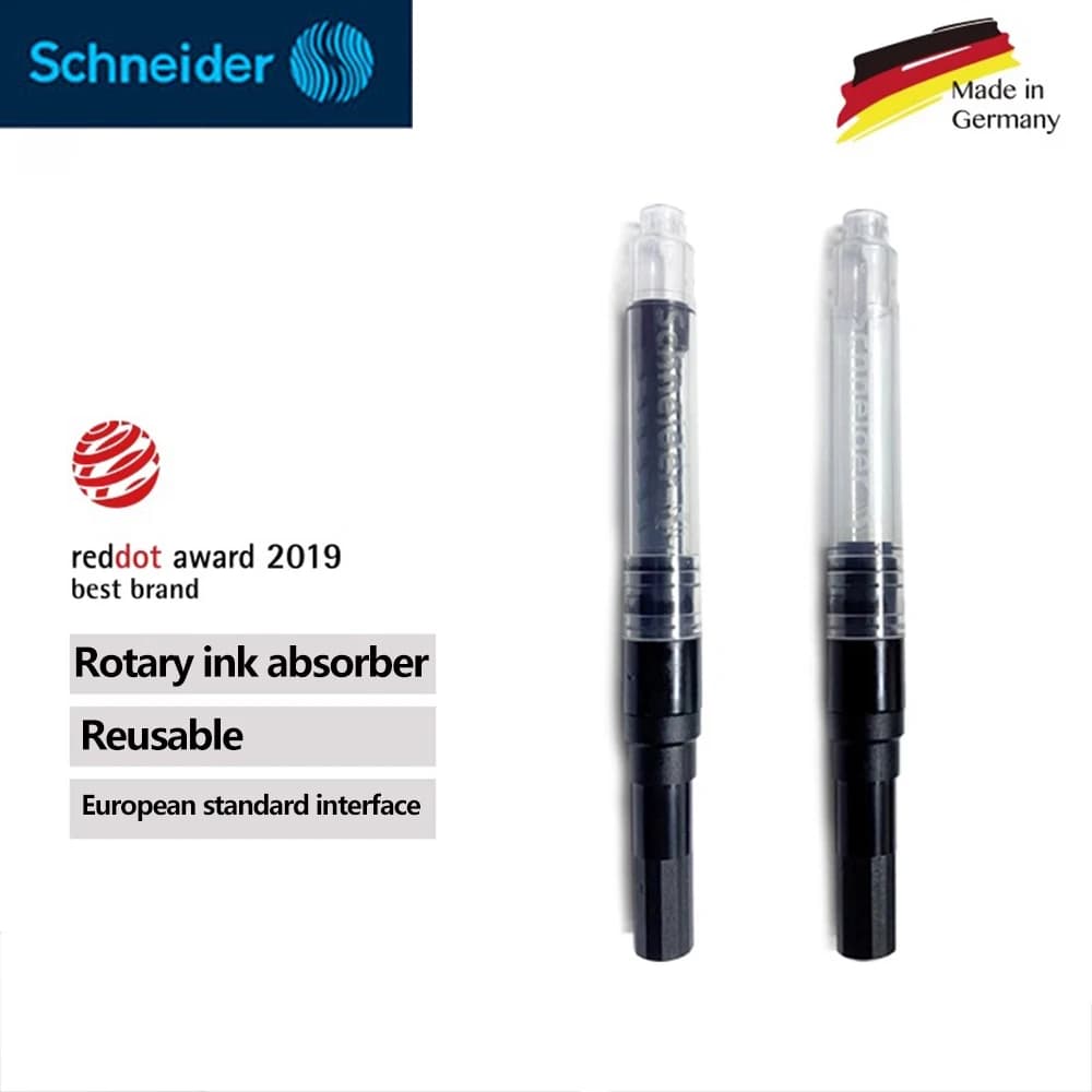 1 PC Germania Schneider Penna Stilografica Ricarica Convertitore di Inchiostro Cartucce Pompa Assorbitore di Inchiostro 9999 Standard Europeo Generale di Cancelleria