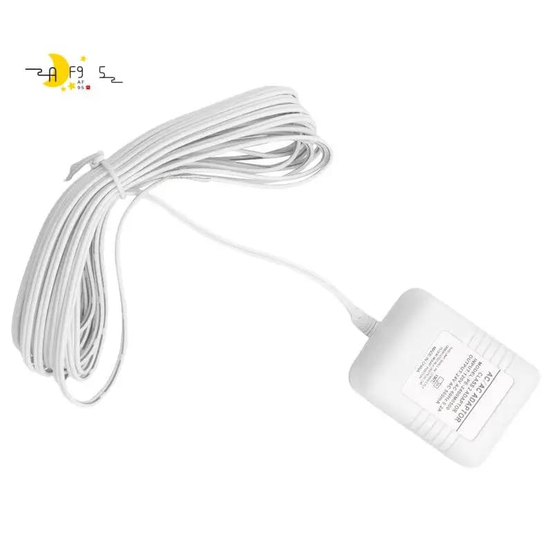 Adattatore per campanello AF95, trasformatore 24V per campanello video Ring, alimentatore con cavo C lungo 16,4 piedi, per la maggior parte dei campanelli video negli Stati Uniti
