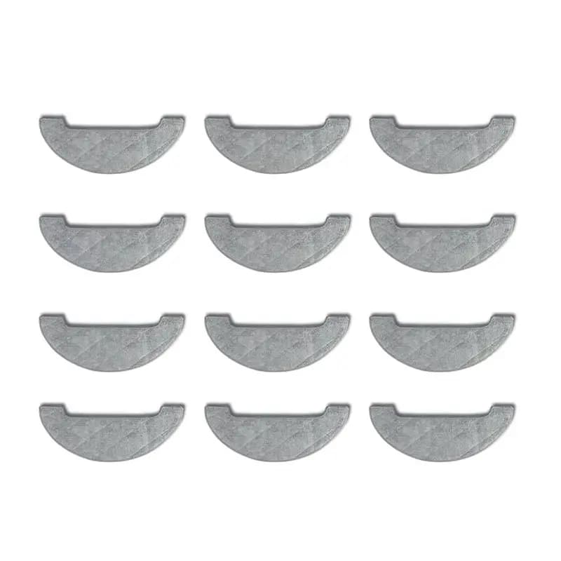 12PCS Vacuum Mop Pad For Lenovo E1 Vacuum Cleaner Parts