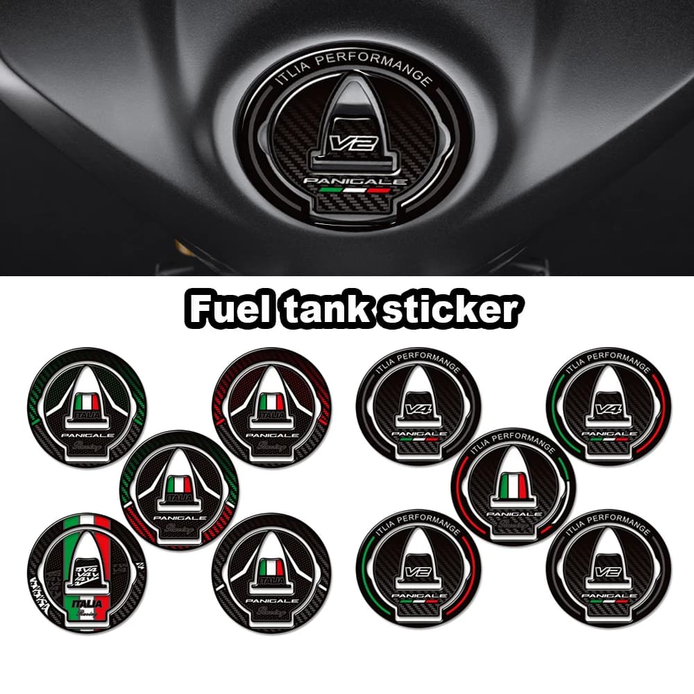 Per Ducati Panigale V2 V2S V4 V4S V4R SR 899 959 1199 1299 Moto Tappo serbatoio carburante decorazione adesivi decalcomanie