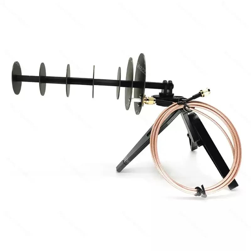 Antenna Direzionale Yagi 12dBi 2.4G - Ricezione e Trasmissione Segnale WIFI per Schede di Rete Wireless Desktop e Laptop