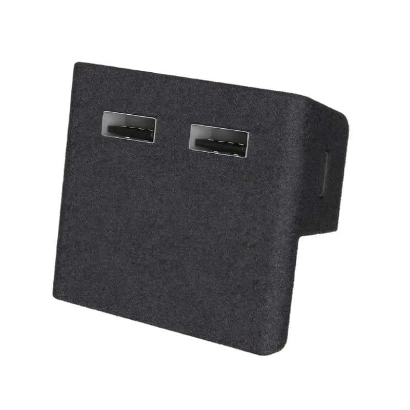 USB hub AC34-Powered Splitter with Docking Station for Tesla Model 3 Highland, Quick Adapter for Auto Bearing