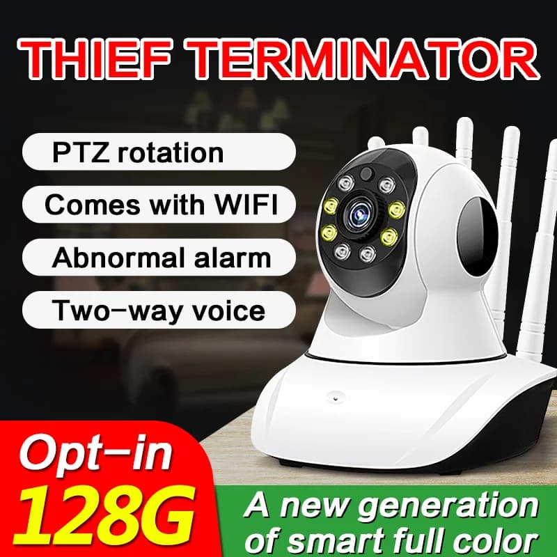 2MP 1080P Yoosee APP a colori 360 gradi Wireless PTZ IP Dome Camera Citofono Monitoraggio automatico Sicurezza domestica CCTV Baby Monitor