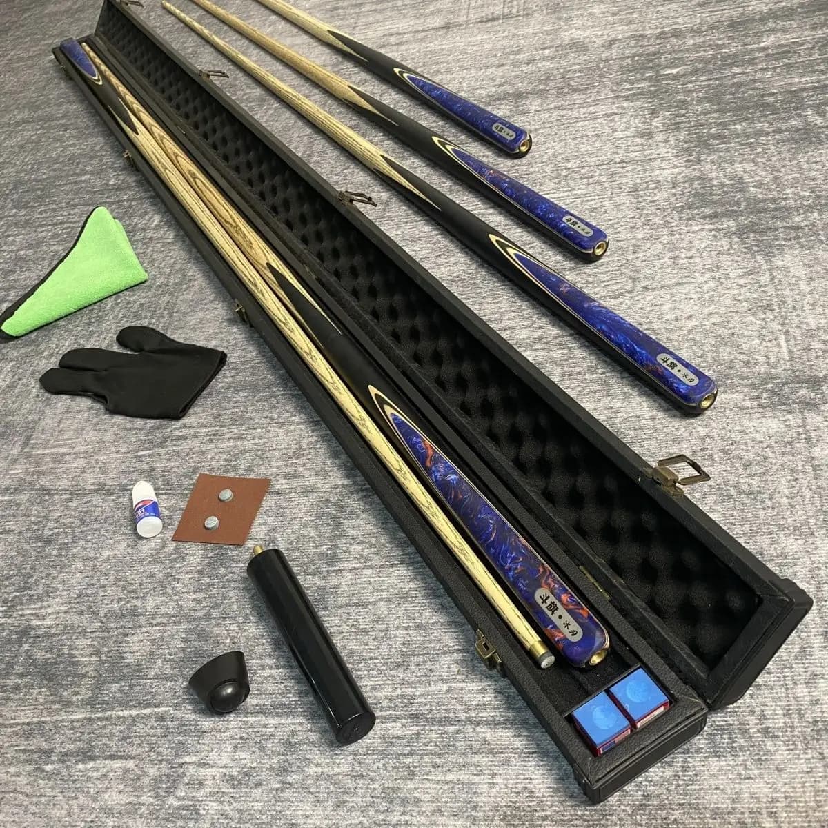 Snooker Billiard Pool Cue Carbon Fiber Stick 3 Cushion Shaft Tip Zero Torque Putter Golf Driver Wedge Wood Bag Putters Tacos