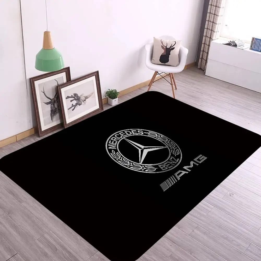 Tappetino da bagno antiscivolo assorbente per auto Mercedes-Benz, tappeto a striscia lunga per camera da letto, zerbino di benvenuto