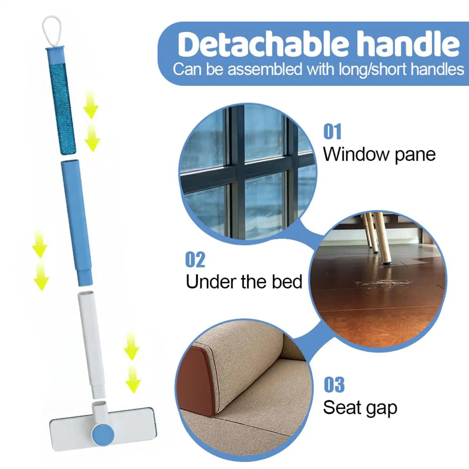 Remove Pet Peles, Collectables Domestic Cleaning Manual, Cane Rake for Mats, Furniture, Sofas, Flooring, Bedding