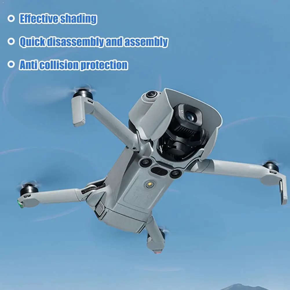 Sun Cover for DJI Mini 5 Pro Drone, Anti-scratch protection for lens, Gimbal sunscreen cover, Anti-reflective lens accessories