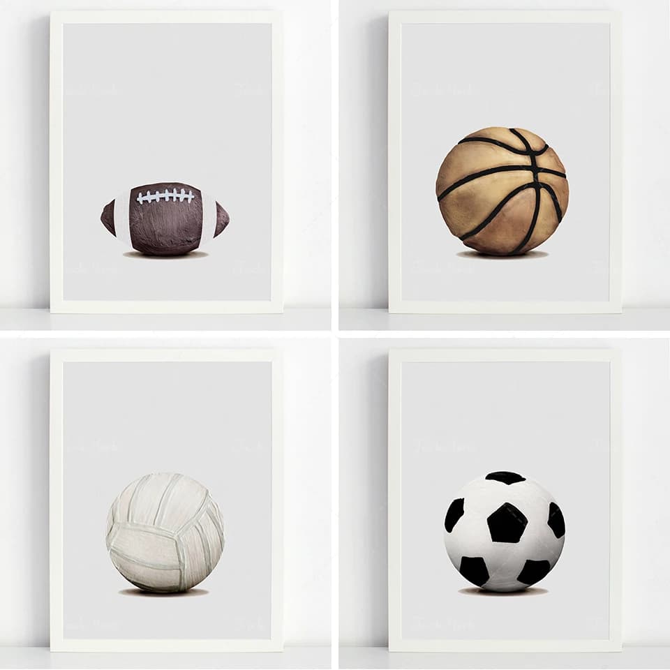 Football Print, Sport Poster, Sport Painting, Printable, Prints, Downloadable Prints, Home Decor, Home Print, Home Decor Wall