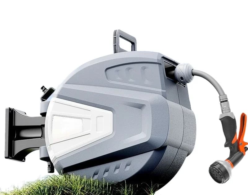 2025 Flexible pipe for garden irrigation with automatic winding. Flexible pipe for garden irrigation