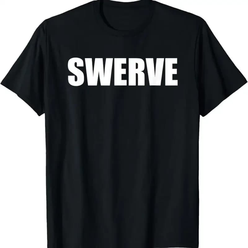 T-shirt con citazioni della cultura pop di Swerve Millennial