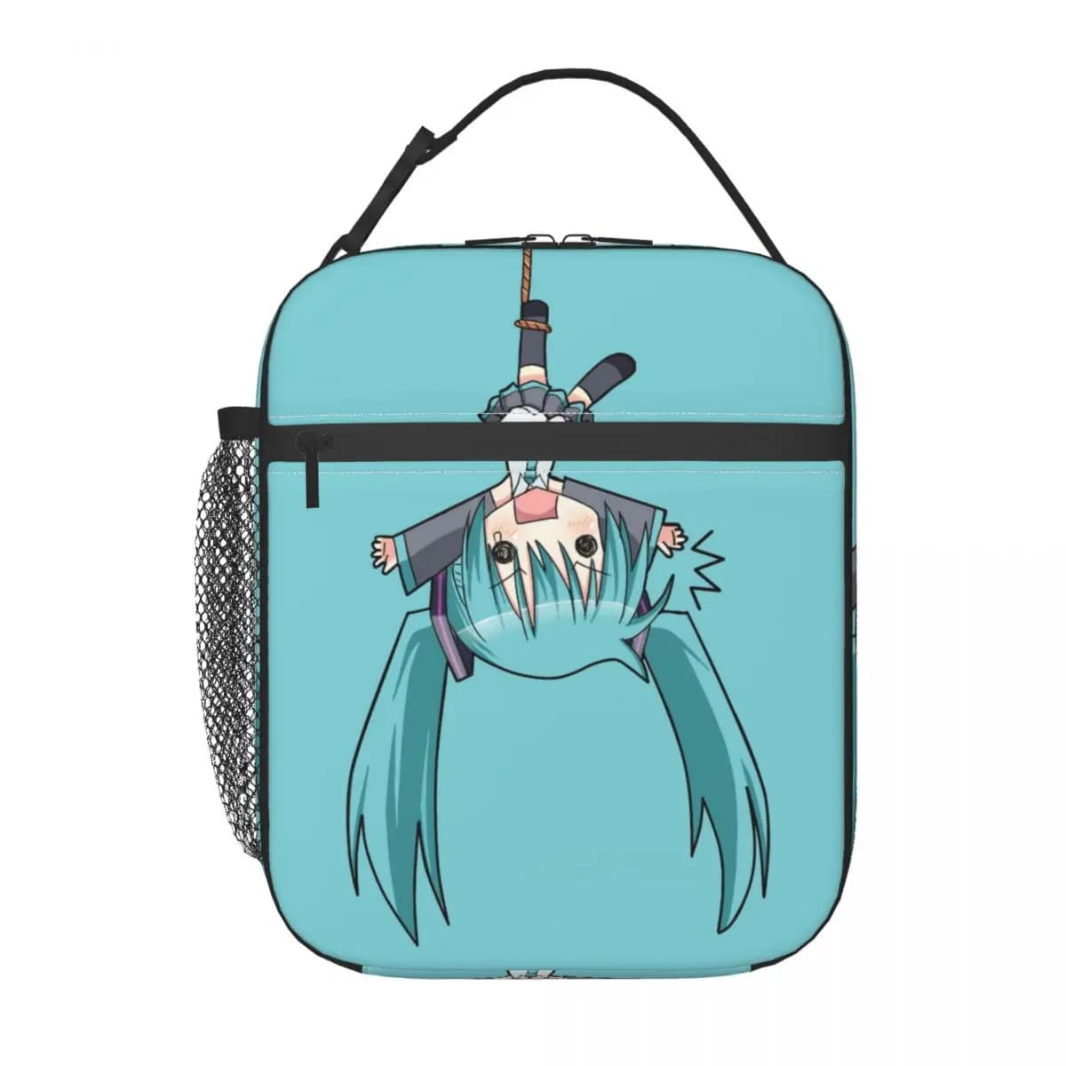 Borse termiche personalizzate Hatsuned Mikues per il pranzo, borse portatili per bento da donna, per picnic all'aperto, borse multifunzione per alimenti.