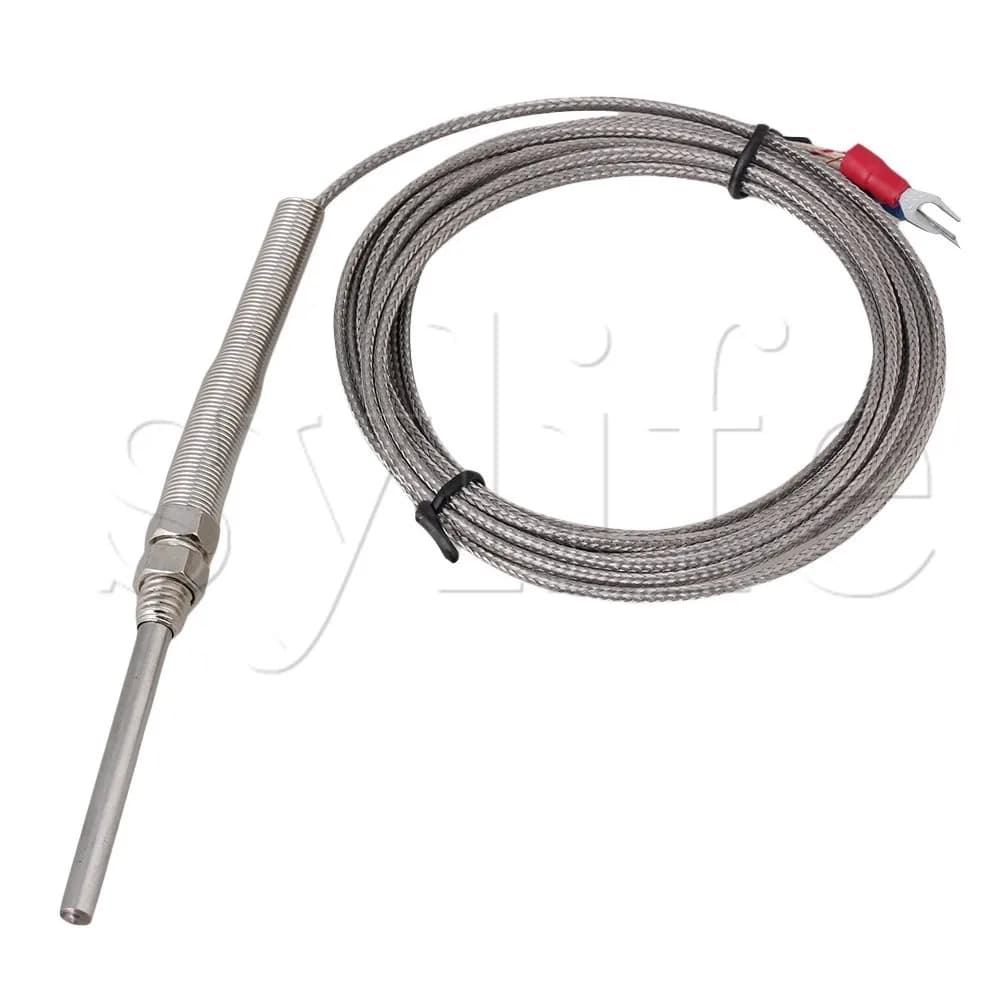 Nuovo generico 3 metri ad alta temperatura-100 ~ 1250 C termocoppia K tipo 50mm sensori sonda