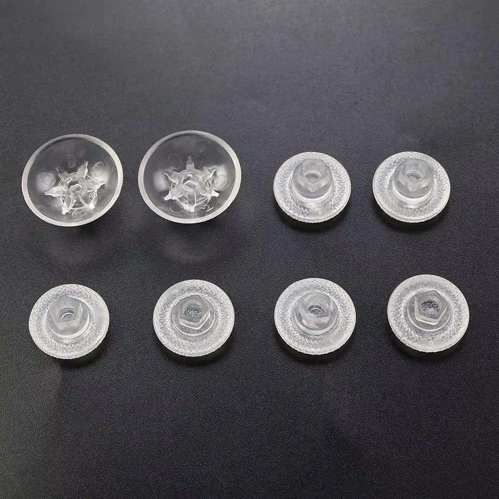 8 In 1 Analog Joystick Mushroom Cap Button Grip Thumb Stick Grip Removable Joystick Grip Cap for PS4/PS5