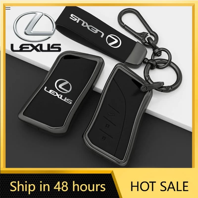 Car Sticker Car Key Case Cover Protector Holder Fob For Lexus ES UX200 UX250H ES300H ES350 US200 US260H LX570 US Auto Keychain A