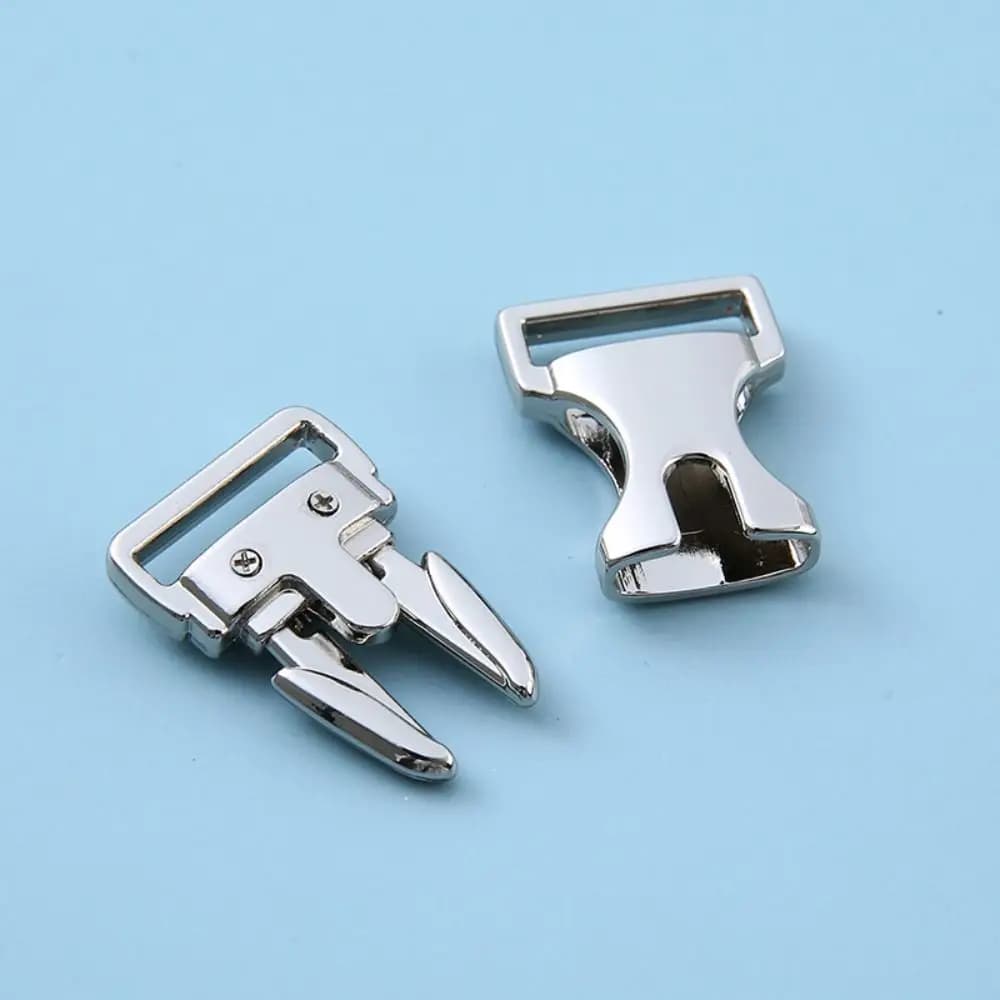 High Quality Zinc Alloy Release Buckles Hardware 13mm/15mm/19mm/20mm/25mm Bag Lock Outdoor Backpack Bags Outdoor Tool Parts