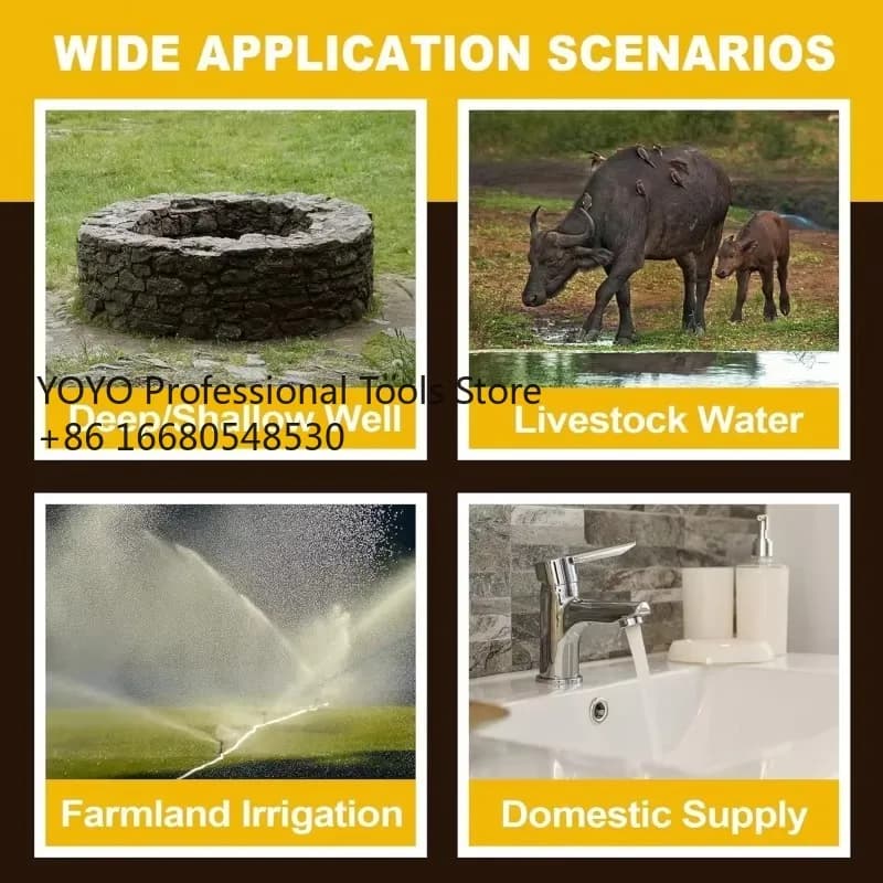 Pompa ad acqua sommergibile per pozzi profondi con pannello solare L2sSolar Energy per l'agricoltura