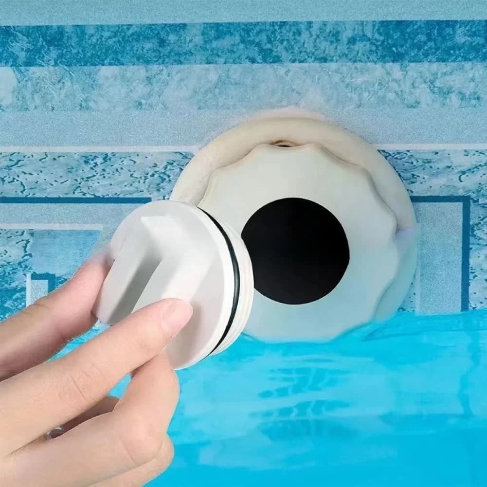 Tappo per piscina filettato da 1,5 pollici, tappo antigelo Tappo di scarico per foro filtro per piscina invernale con rondella O-ring