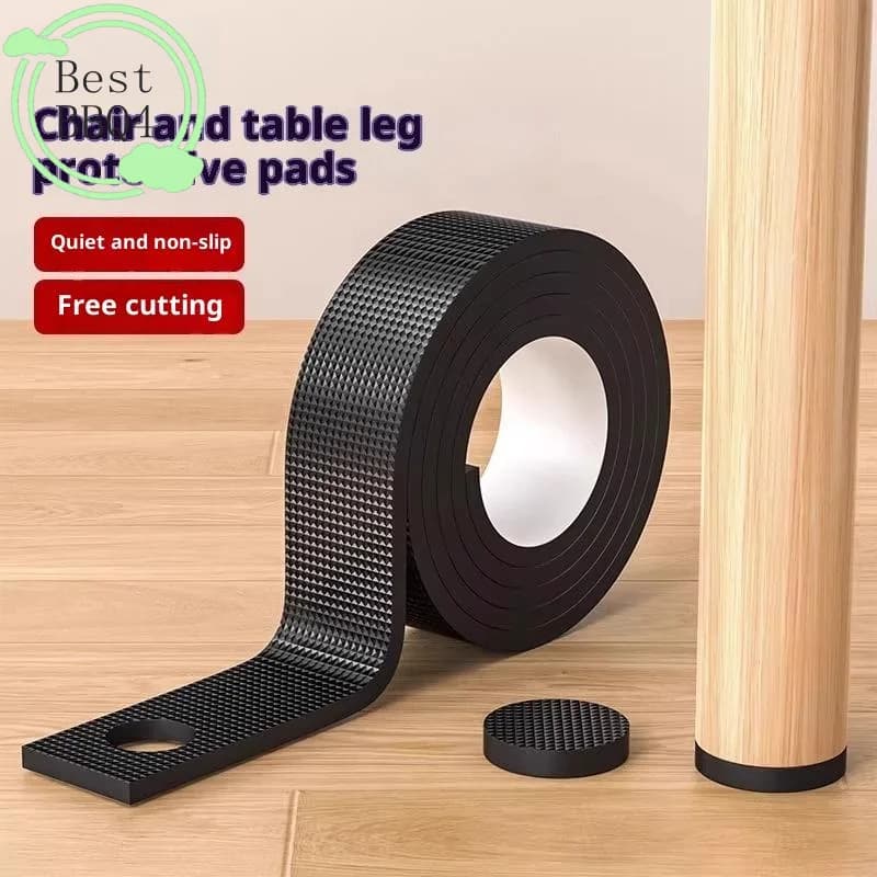 (BBQ4) Cuscinetti antiscivolo per mobili, protezioni autoadesive in gomma per gambe di mobili, protezioni per pavimenti resistenti per sedie, tavoli, divani