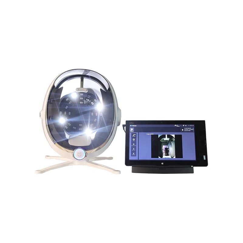 Moisture Detection Skin Analyzer Machine 3D Facial Skin Analysis Analizador De Piel Face Scanner Home Use Skin Analyzer