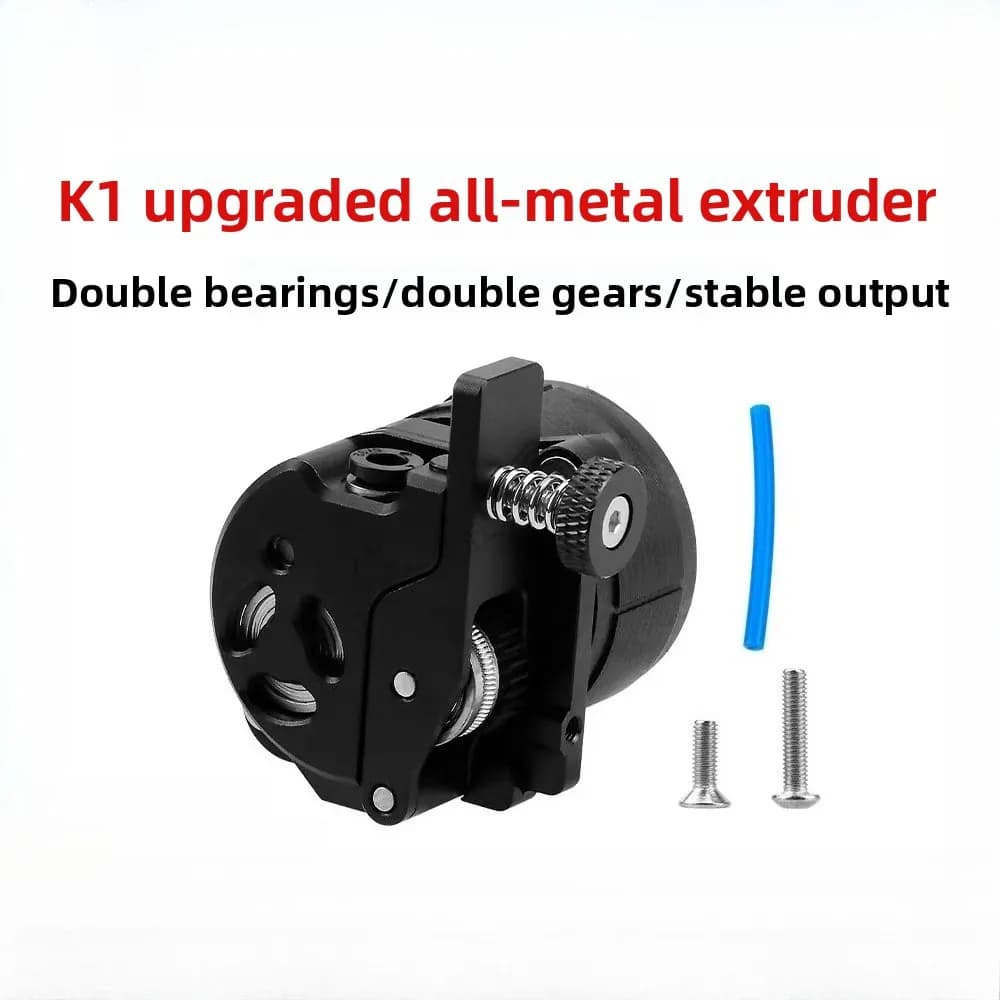 Kit estrusore a doppia marcia completamente in metallo - Aggiornamento a trasmissione diretta per K1/K1C/K1Max, parte stampante 3D con motore
