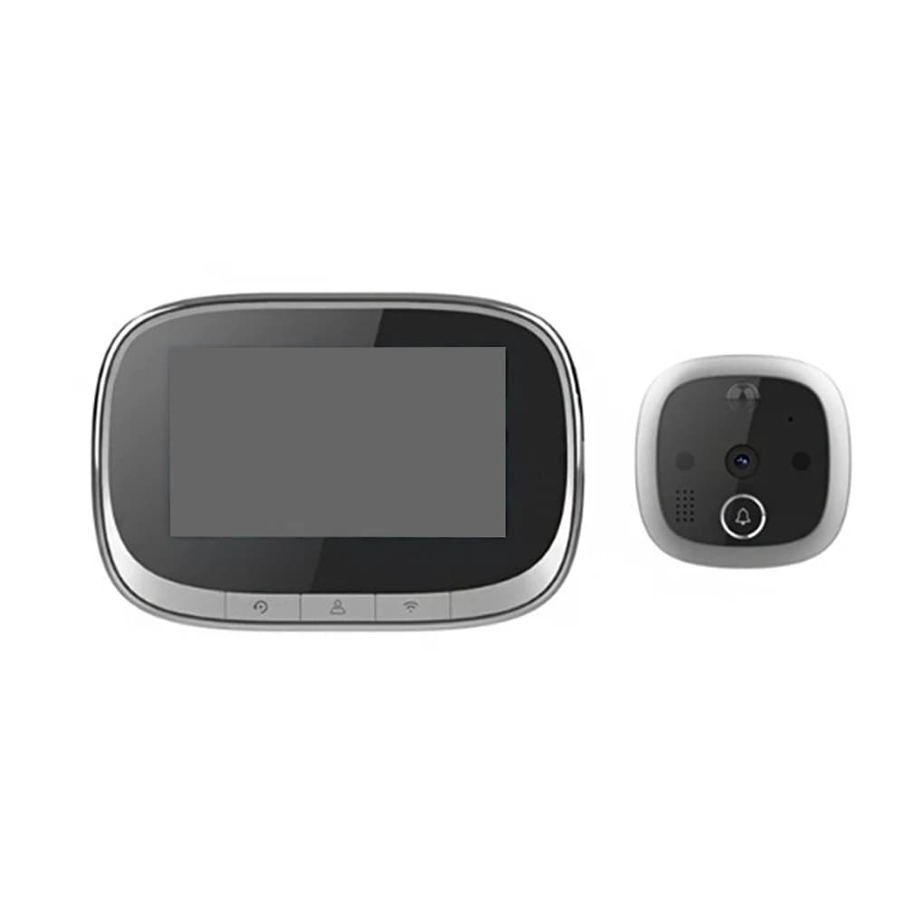 Video Doorbell Door Viewer Security Device Movement Detection Convenience Wireless Doorbells Eye Alarm Multifunctional