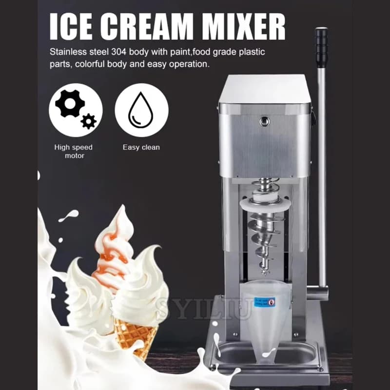 Automatic Gelato Machine with Mixed Fruits/ Mixer Automatic for Yogurt Gelato/ Gelato Blender with Fruit Vera