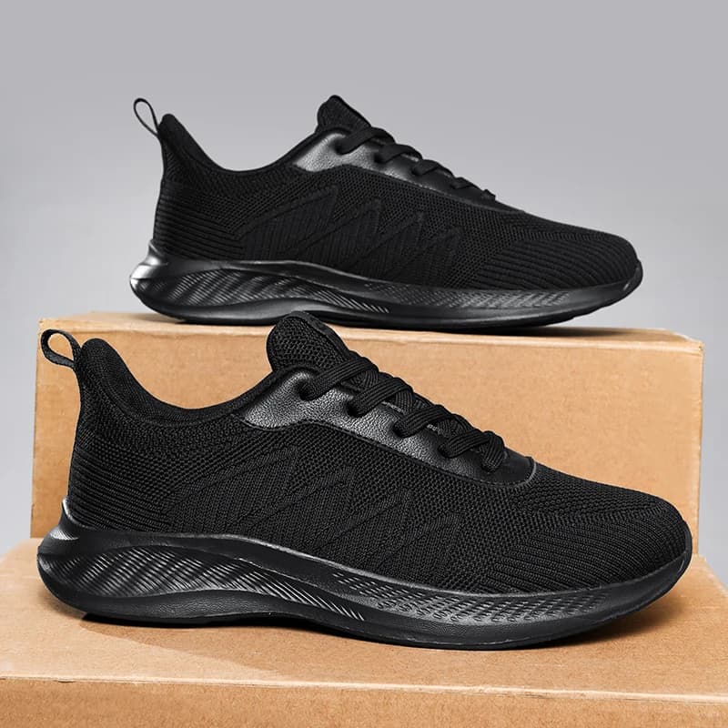 Men's net cloth shoes 2026 summer new breathable running shoes men's light sports walking shoes non-slip men's casual shoes