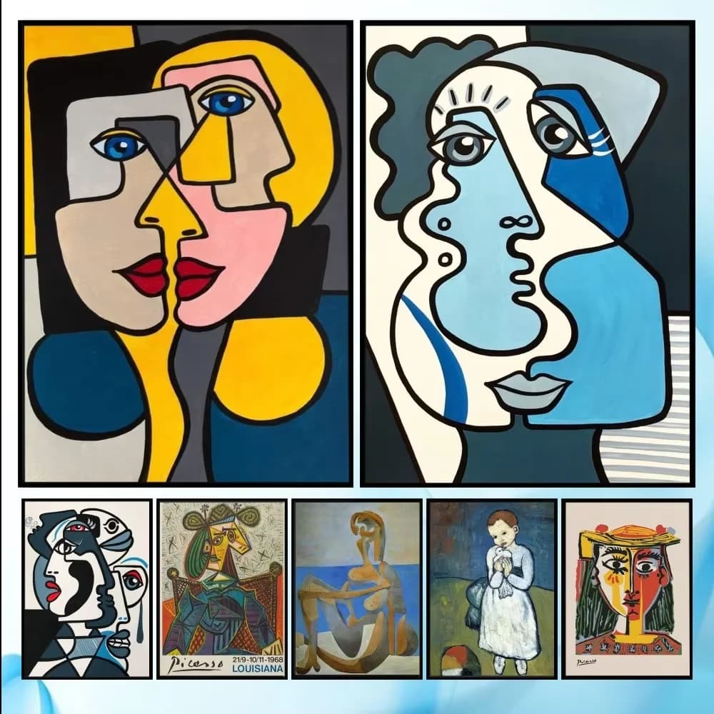 Diamond Painting Picasso Abstract Art Diamond Mosaic Handmade Art Exquisite Creative Gift Home Decoration