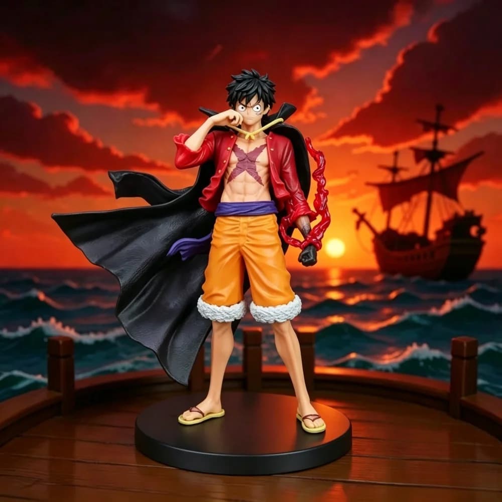 Statuetta Action Figure di Monkey D Luffy da One Piece, 17CM, Nika Luffy in PVC, Modellino da Collezione, Decorazione, Regalo di Compleanno