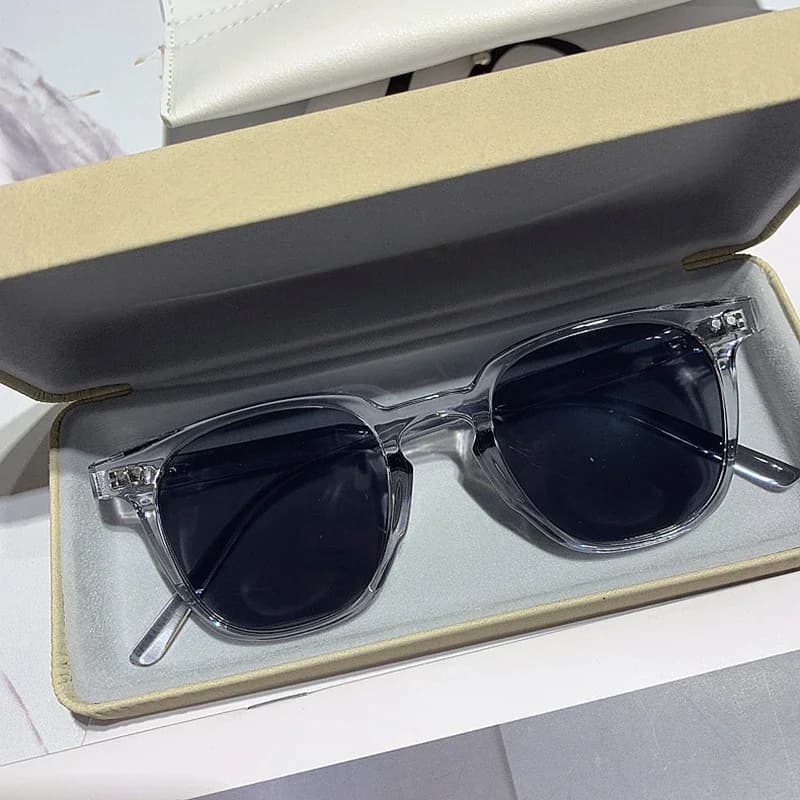 Occhiali da Sole Vintage Quadrati Unisex di Lusso, Piccoli Occhiali da Sole Rotondi da Donna, Occhiali da Guida e da Gioco, Oculos De Sol