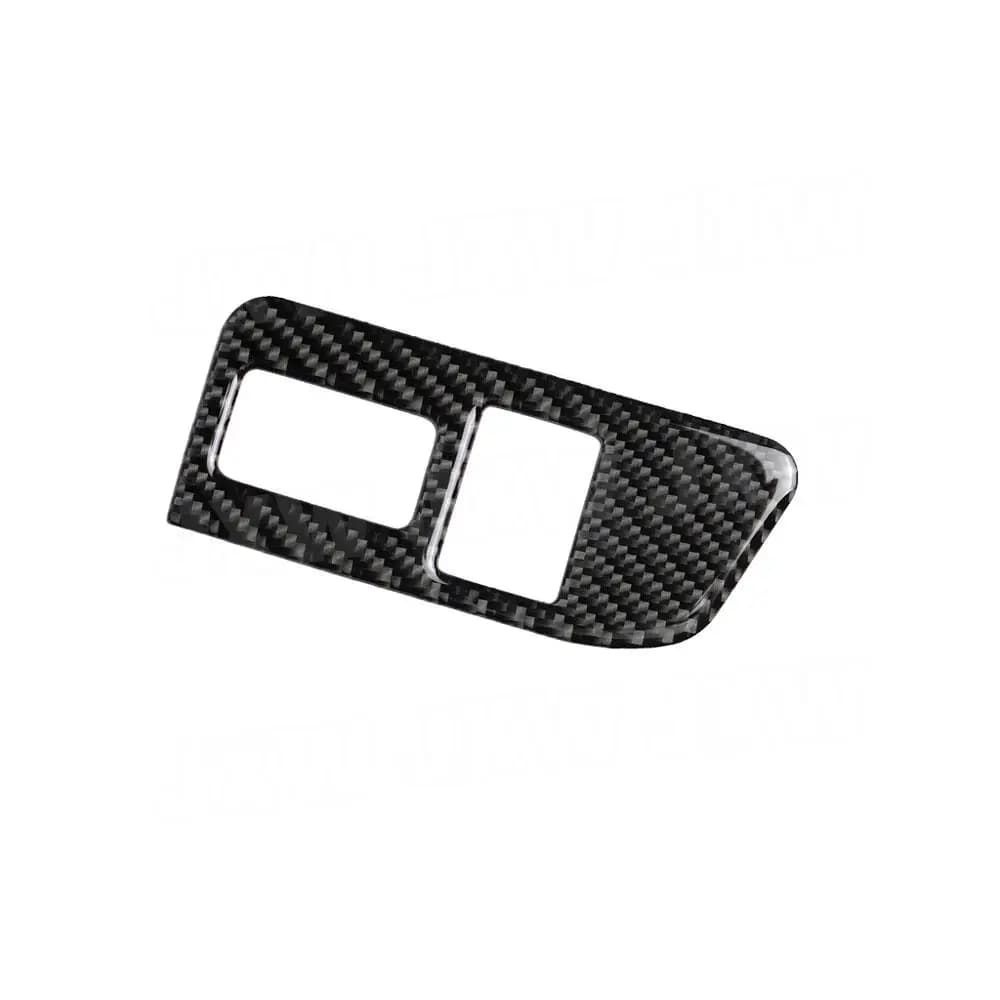 Reale In Fibra di Carbonio Baule Posteriore Boot Interno Interruttore Pulsante Trim Telaio di Copertura Adesivo Per Toyota GT86 FT86 ZN6 Subaru BRZ 2013-2017