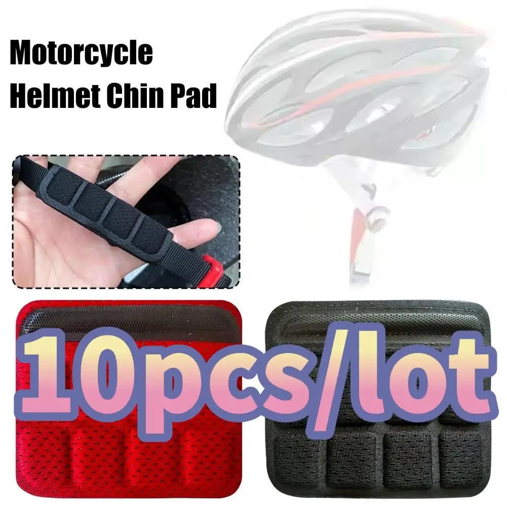 10 Piece Men's Foam Bearing Set, Subgola Padding, Universal Bike Running Helmet Replacement