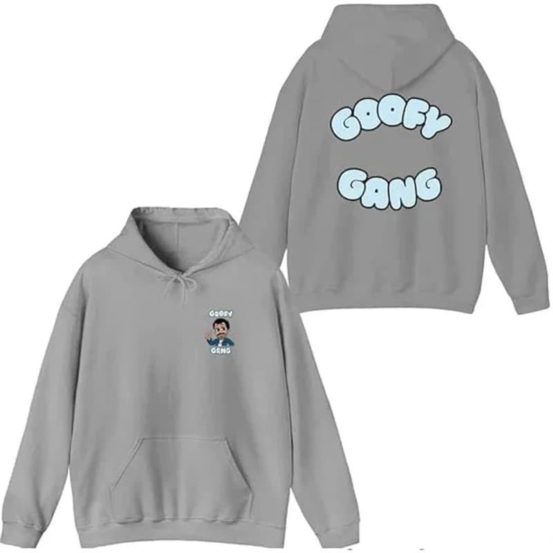 2025 yiyi Morgan Jay Merch Goofy Gang Logo Felpa con cappuccio Felpe con cappuccio Uomo Donna Manica lunga Pullover Streetwear Top