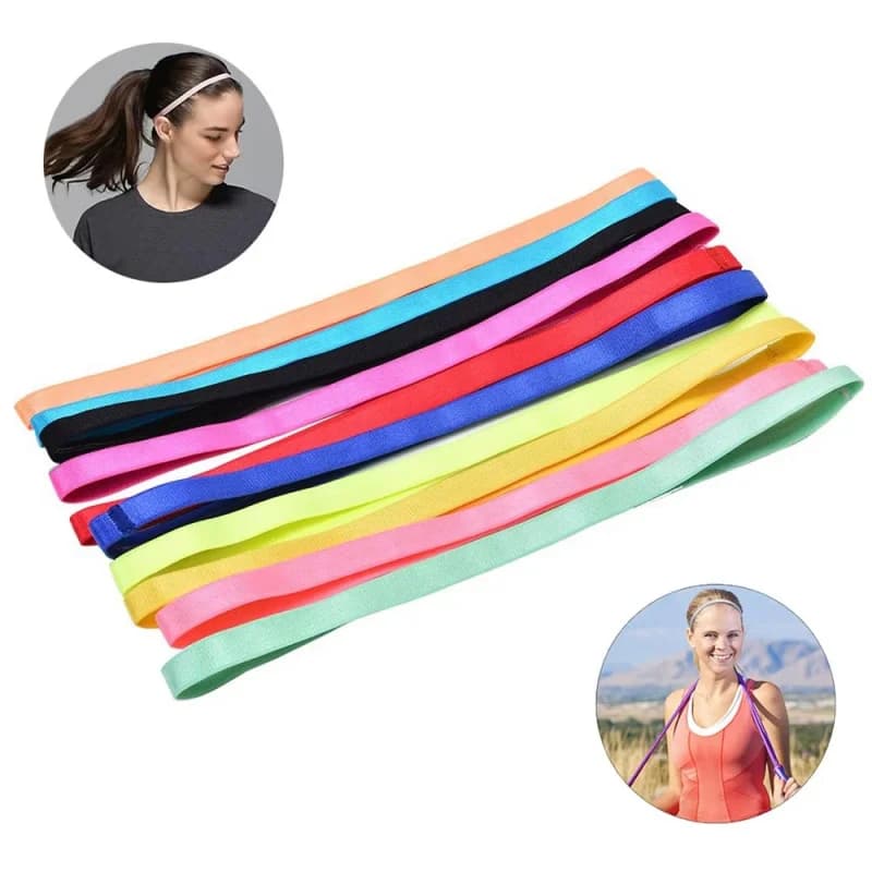 1/3/5/7 pieces Thin Sports Faxes for Women and Men Anti-slip Hair Band for Yoga Elastic Waxes for Football, Basketball, Football