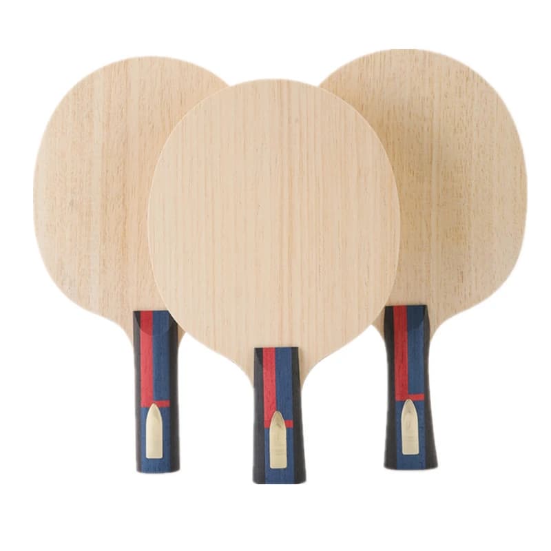 Stuor 7Plys Ping Pong Blade Blue Carbon Fiber Ping Pong Rack Quick Attack Accessories by Ping Pong Golden Logo Lin Gao Yuan