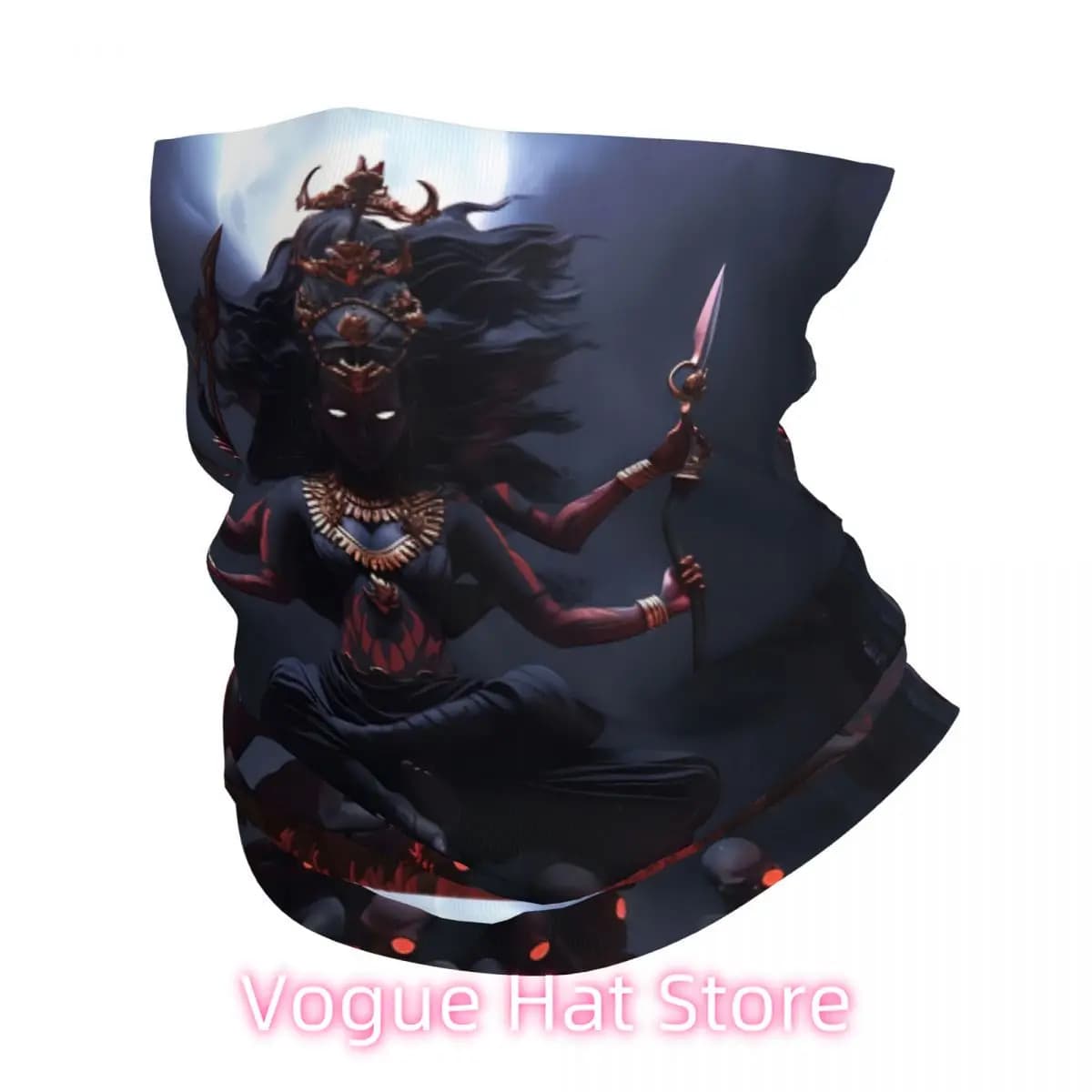 Shiva Bandana Neck Cover Printed Wrap Scarf Multi-use Cycling Riding for Men Unisex Thin