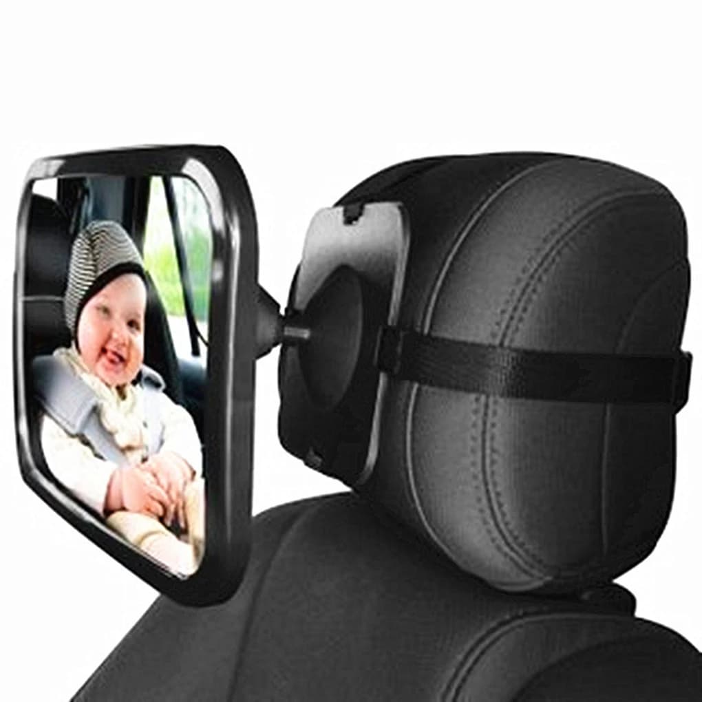 Specchietto retrovisore per auto Specchi per bambini regolabili Specchietto retrovisore per sedile posteriore per auto Supporto per poggiatesta Accessori per monitor di sicurezza per bambini