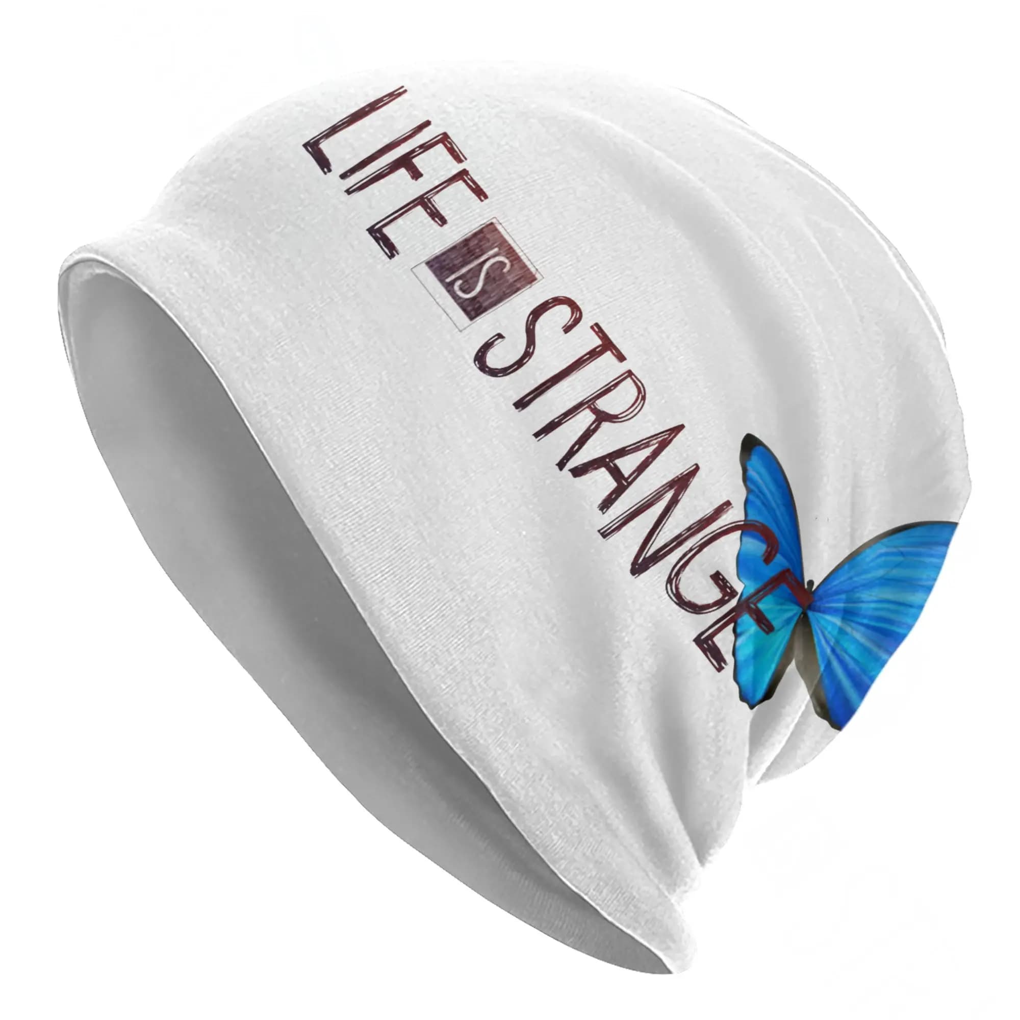 Life is Strange Butterfly Logo Bonnet Hat Cappello invernale per autunno e inverno, cappello da uomo e da donna, caldo, a doppio uso