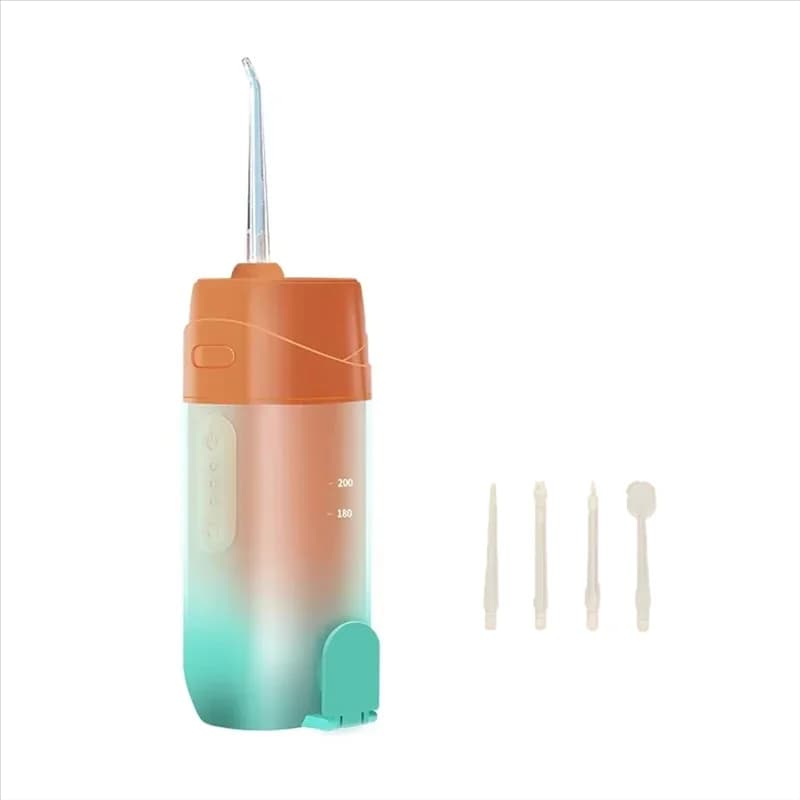 Portable oral sprinkler, oral sprinkler with waterjet technology for effective teeth whitening and mouth cleaning