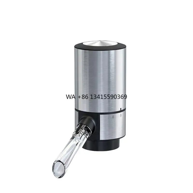 Versatore per vino elettrico automatico multifunzionale per decanter per vino rosso veloce all'ingrosso realizzato in vetro acrilico