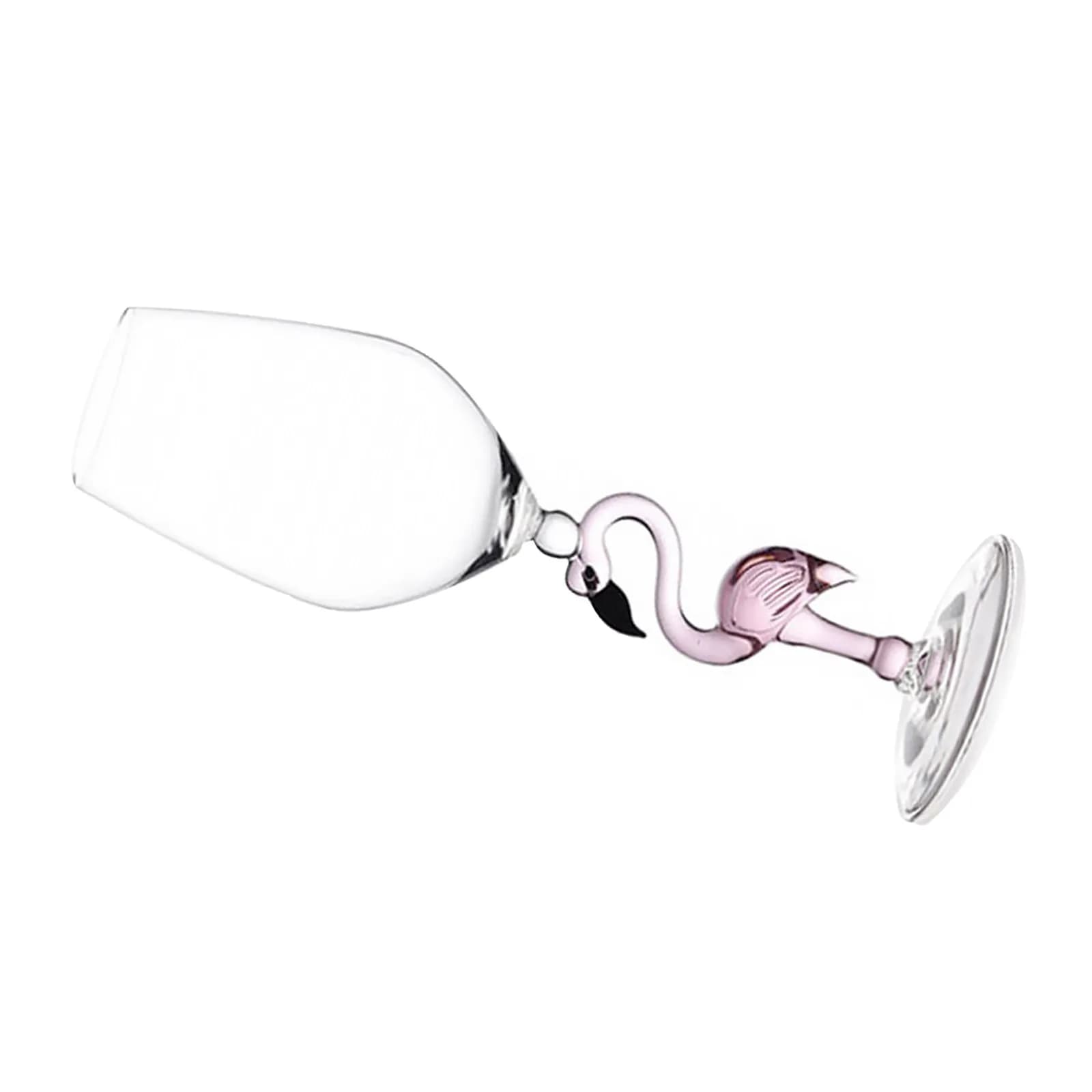 Bicchieri Rosa a Forma di Fenicottero, Calici per Vino, Bicchieri da Cocktail, Bicchieri Decorativi