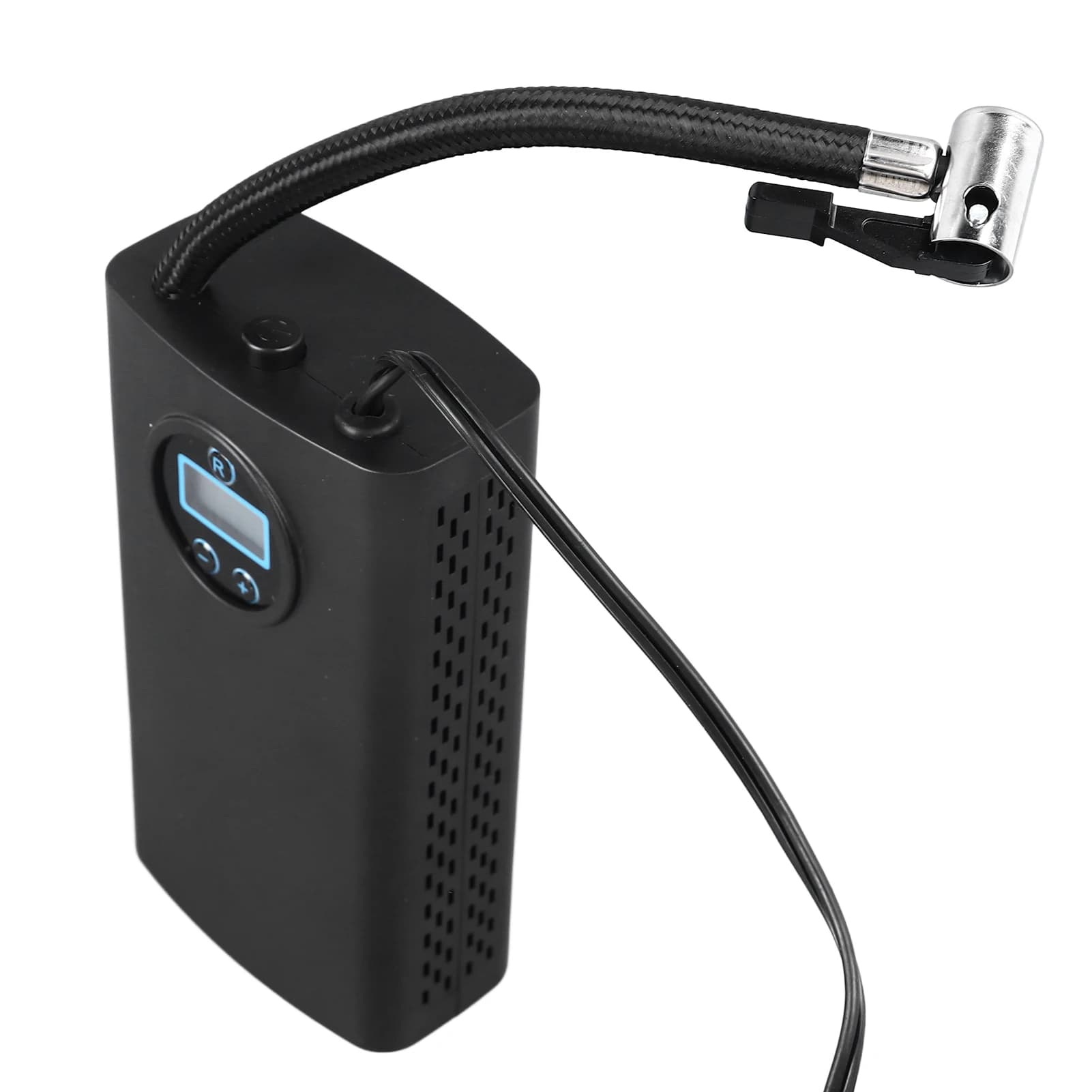 Pompa di gonfiaggio cablata portatile con display digitale per gonfiaggio pneumatici per auto per motociclette elettriche